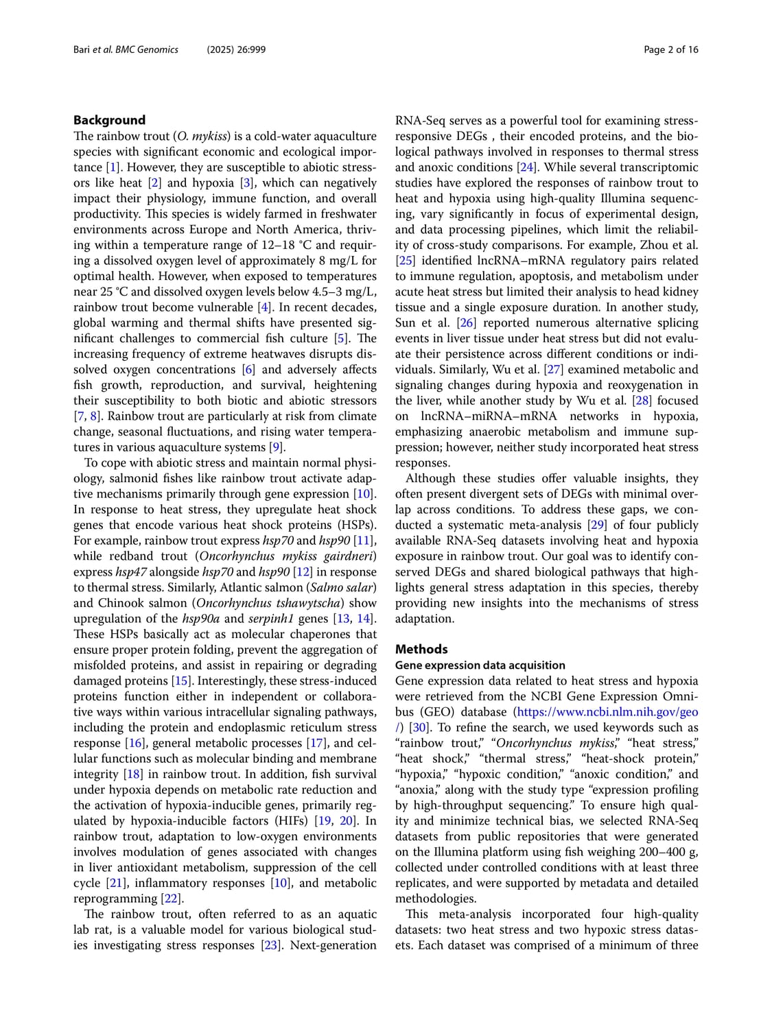 Meta-Analysis of Genomic Variants Using Integrative Computational Methods pg 2